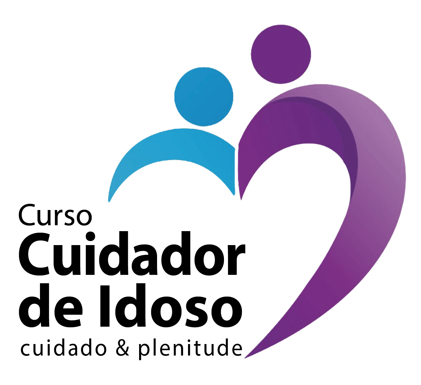 logo cuidador de idoso- cuidado & plenitude- sem fundo